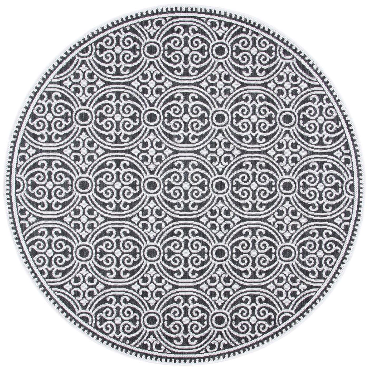 Safavieh Beach House 134 Rug, BHS134 - Light Grey / Charcoal