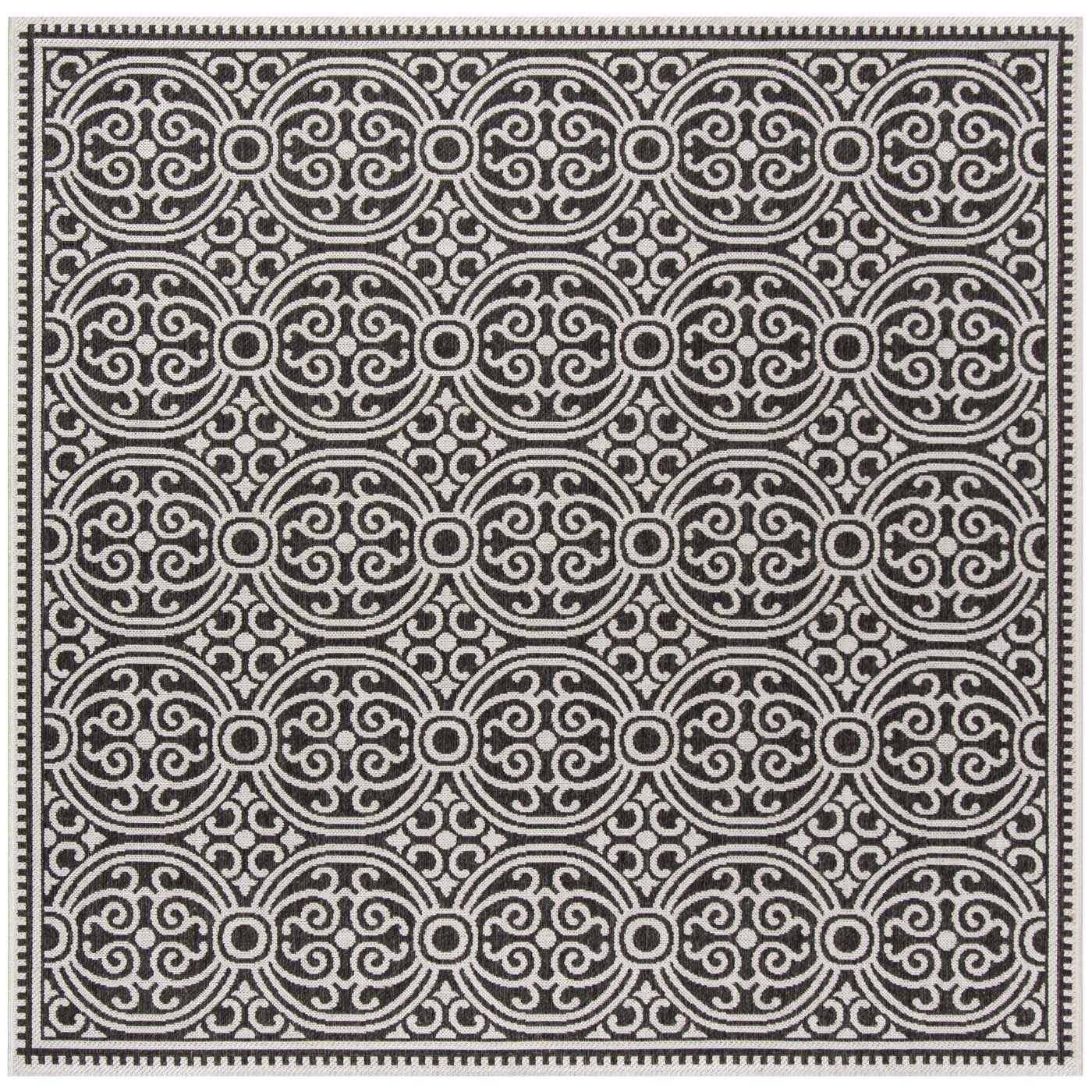 Safavieh Beach House 134 Rug, BHS134 - Light Grey / Charcoal