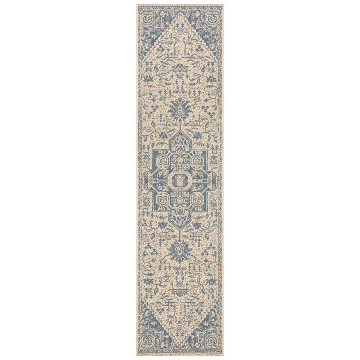 Safavieh Beach House 138 Rug, BHS138 - Blue / Creme