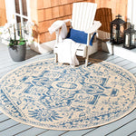 Safavieh Beach House 138 Rug, BHS138 - Blue / Creme