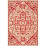 Safavieh Beach House 138 Rug, BHS138 - Red / Creme