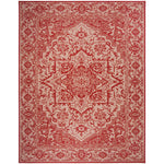 Safavieh Beach House 139 Rug, BHS139 - Red / Creme