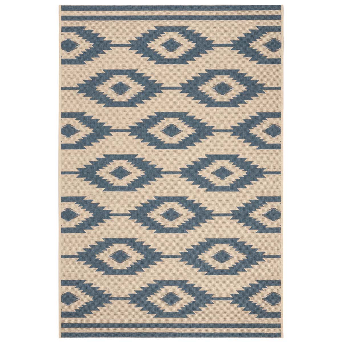 Safavieh Beach House 171 Rug, BHS171 - Blue / Creme