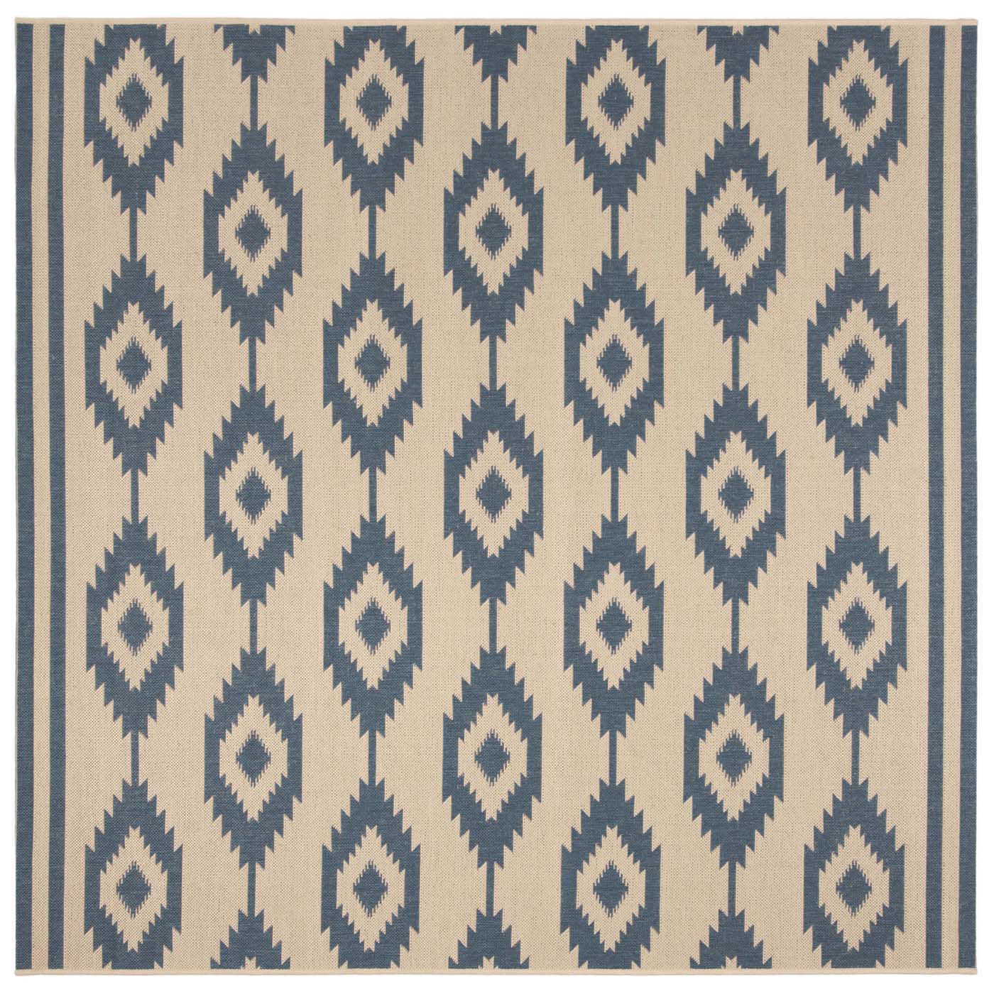 Safavieh Beach House 171 Rug, BHS171 - Blue / Creme