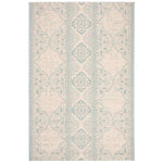 Safavieh Beach House 174 Rug, BHS174 - Aqua / Cream