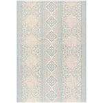 Safavieh Beach House 174 Rug, BHS174 - Aqua / Cream