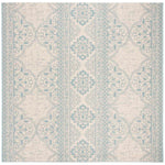 Safavieh Beach House 174 Rug, BHS174 - Aqua / Cream