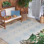 Safavieh Beach House 174 Rug, BHS174 - Cream / Aqua