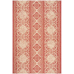 Safavieh Beach House 174 Rug, BHS174 - Red / Creme