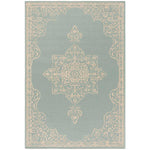 Safavieh Beach House 180 Rug, BHS180 - Cream / Aqua