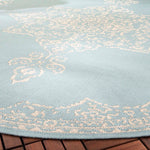 Safavieh Beach House 180 Rug, BHS180 - Cream / Aqua