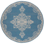 Safavieh Beach House 180 Rug, BHS180 - Cream / Blue