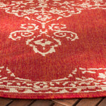 Safavieh Beach House 180 Rug, BHS180 - Red / Creme