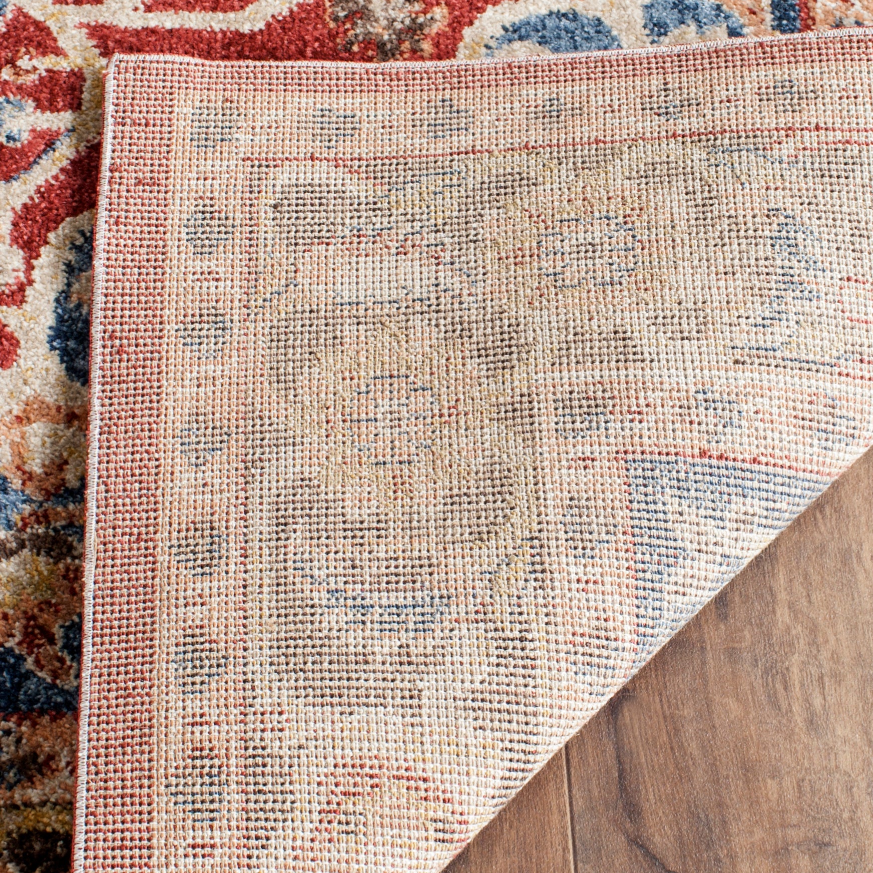 Safavieh Bijar 605 Rug, BIJ605 - Red / Royal