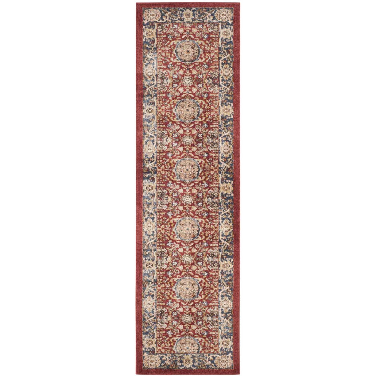 Safavieh Bijar 632 Rug, BIJ632 - Red / Royal