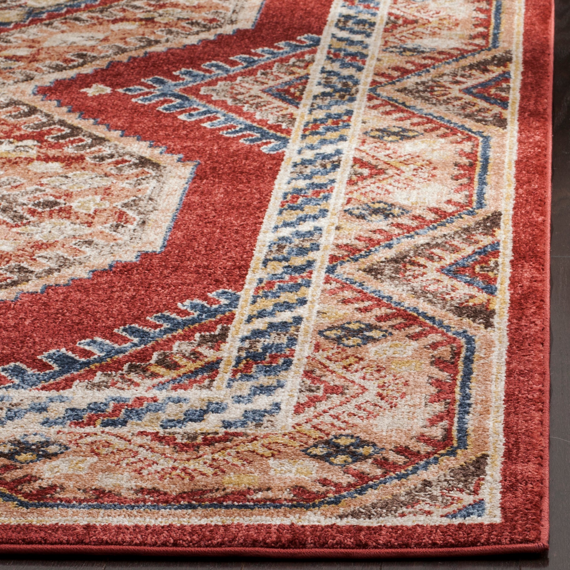 Safavieh Bijar 647 Rug, BIJ647 - Red / Rust