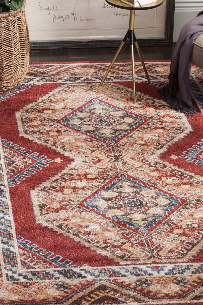 Safavieh Bijar 647 Rug, BIJ647 - Red / Rust