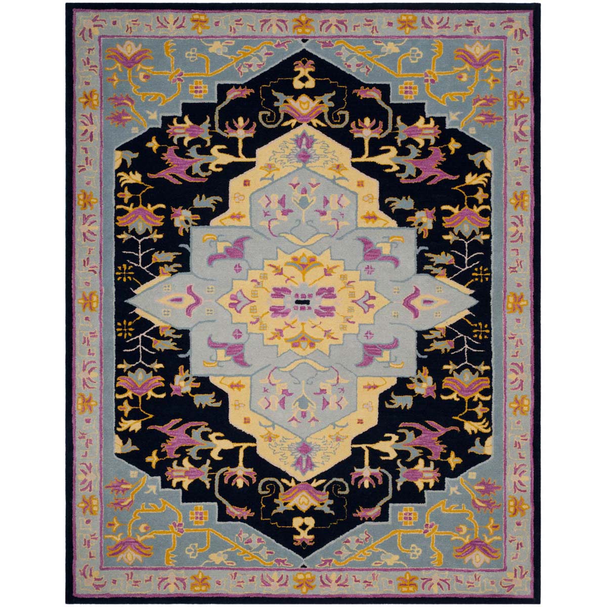 Safavieh Bellagio 506 Rug, BLG506 - Navy Blue / Multi