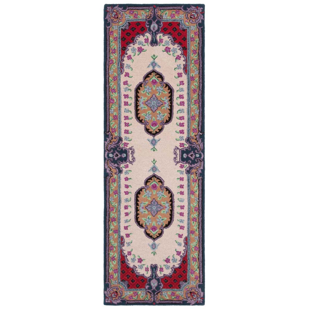 Safavieh Bellagio 535 Rug, BLG535 - Ivory / Pink