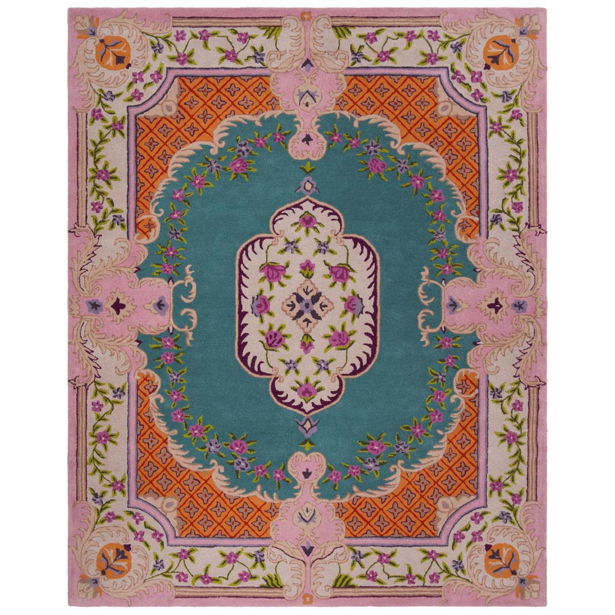 Safavieh Bellagio 535 Rug, BLG535 - Blue / Pink