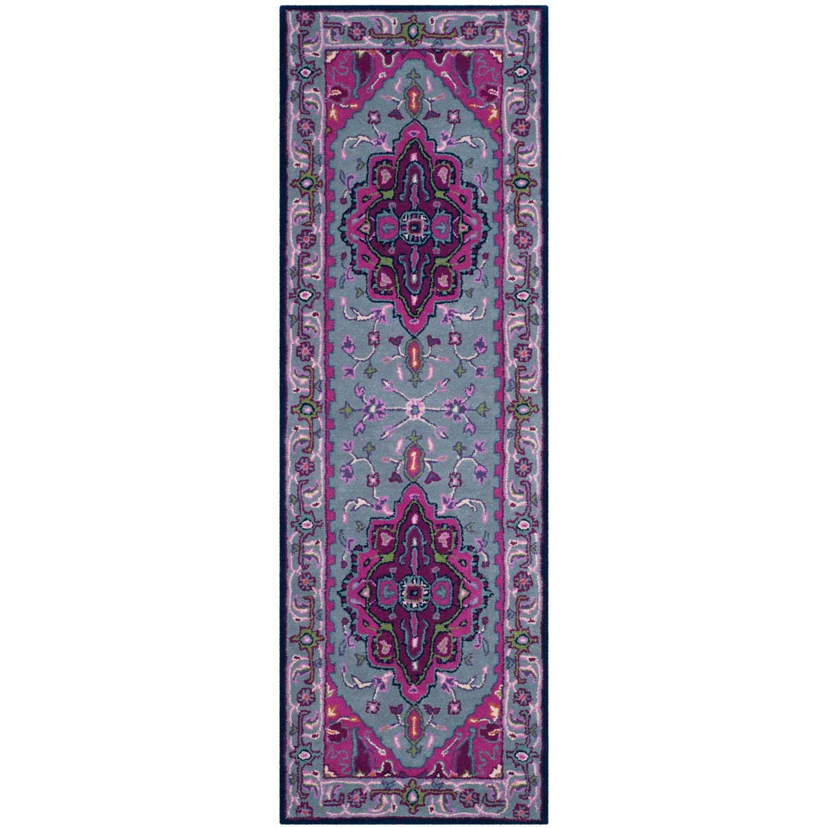 Safavieh Bellagio 541 Rug, BLG541 - Grey / Pink