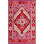 Safavieh Bellagio 545 Rug, BLG545 - Red Pink / Ivory