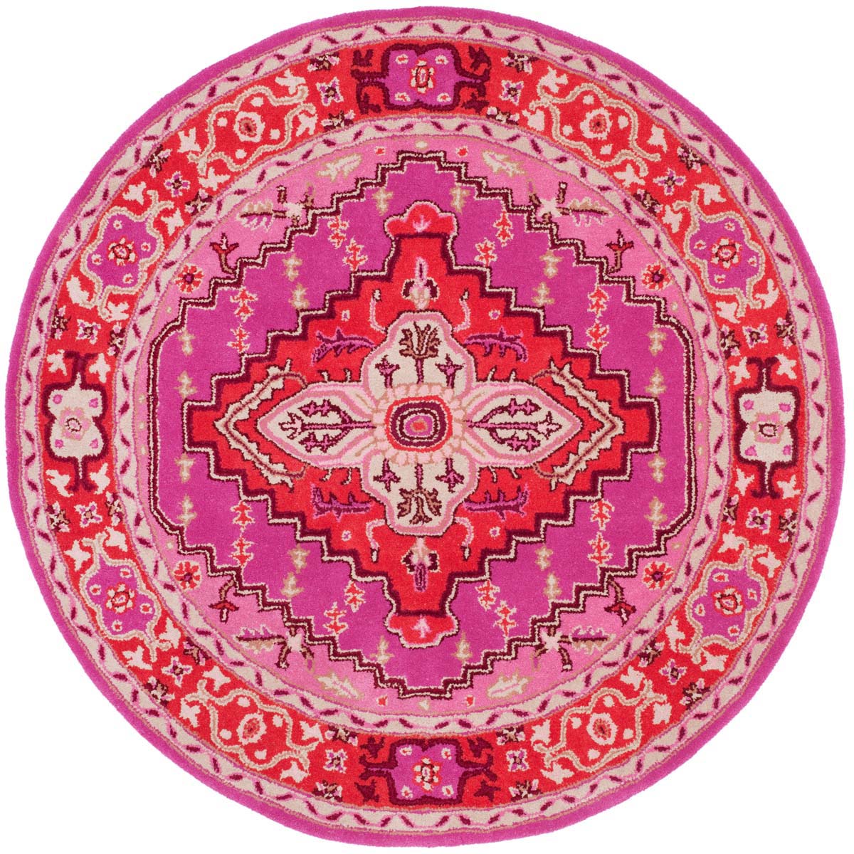 Safavieh Bellagio 545 Rug, BLG545 - Red / Pink