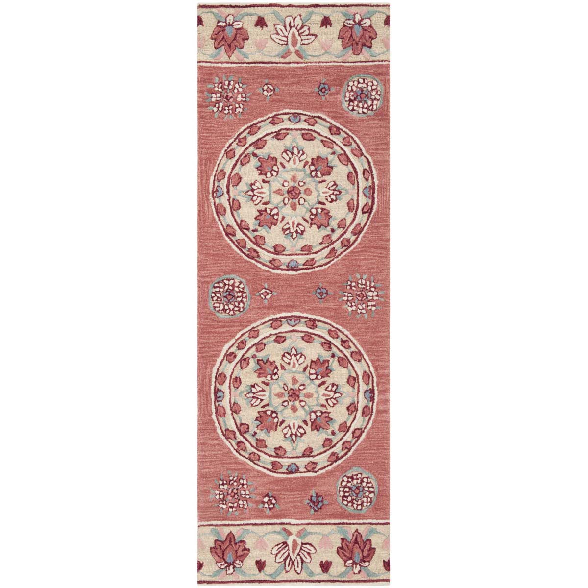 Safavieh Bellagio 601 Rug, BLG601 - Red / Beige