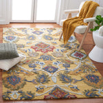 Safavieh Blossom 402 Rug, BLM402 - Gold / Multi