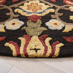 Safavieh Blossom 402 Rug, BLM402 - Charcoal / Multi