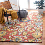 Safavieh Blossom 402 Rug, BLM402 - Red / Multi