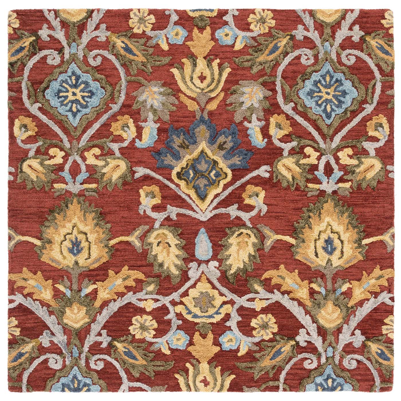 Safavieh Blossom 402 Rug, BLM402 - Red / Multi