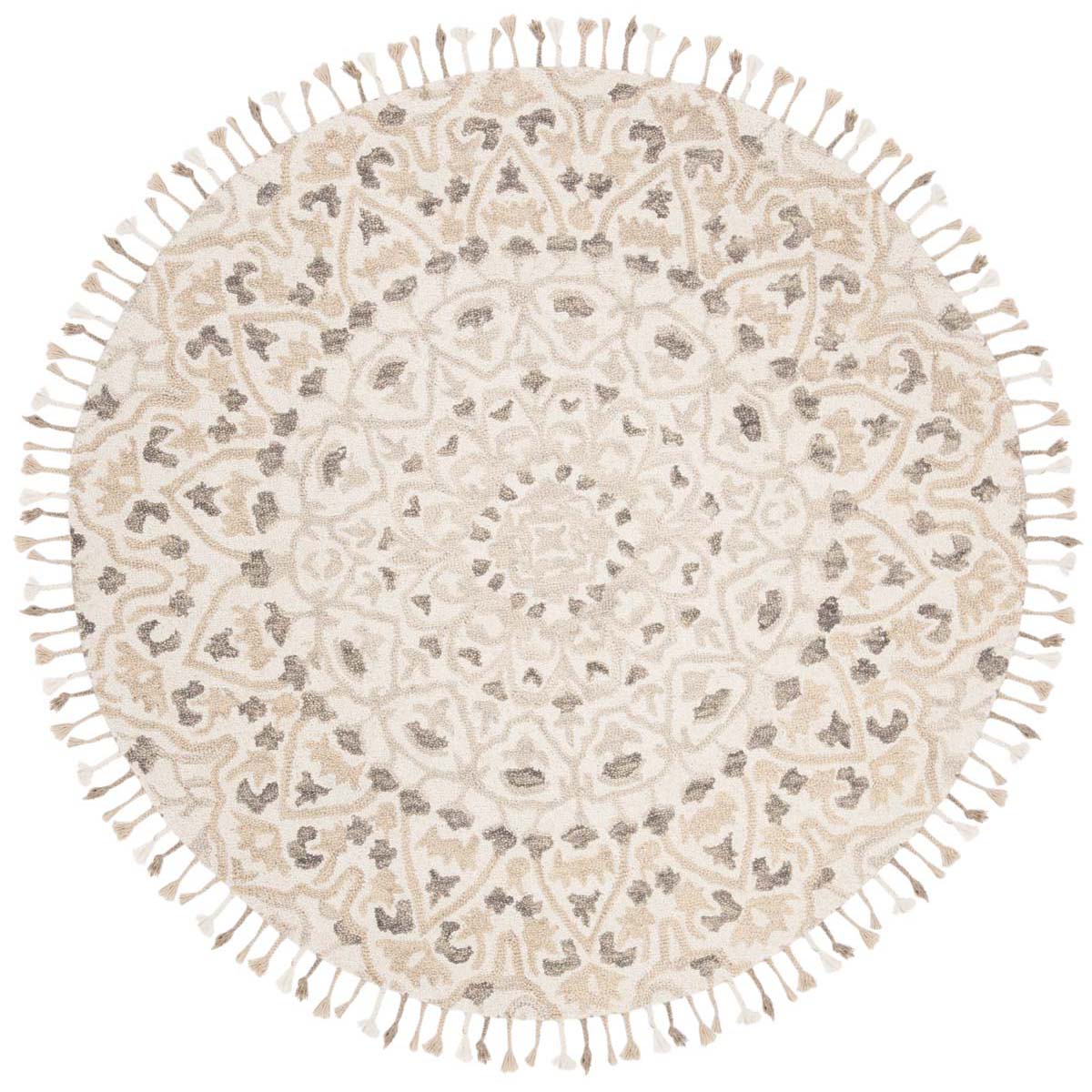 Safavieh Blossom 459 Rug, BLM459 - Ivory / Taupe