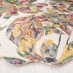 Safavieh Blossom 461 Rug, BLM461 - Ivory / Plum