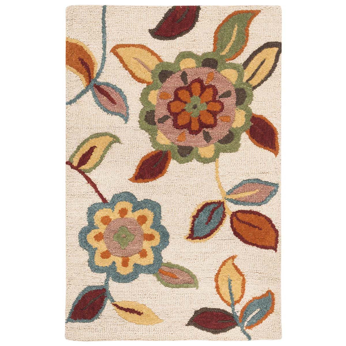 Safavieh Blossom 677 Rug, BLM677 - Beige / Multi