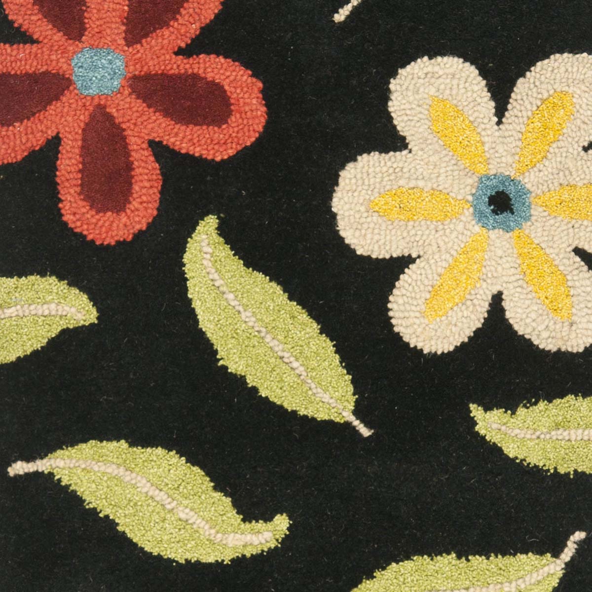 Safavieh Blossom 678 Rug, BLM678 - Black / Multi