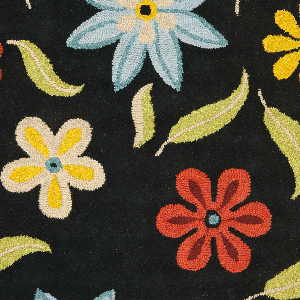 Safavieh Blossom 678 Rug, BLM678 - Black / Multi