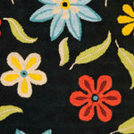 Safavieh Blossom 678 Rug, BLM678 - Black / Multi