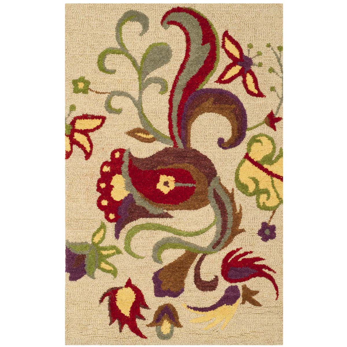 Safavieh Blossom 680 Rug, BLM680 - Beige / Multi