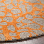 Safavieh Blossom 695 Rug, BLM695 - Grey / Orange