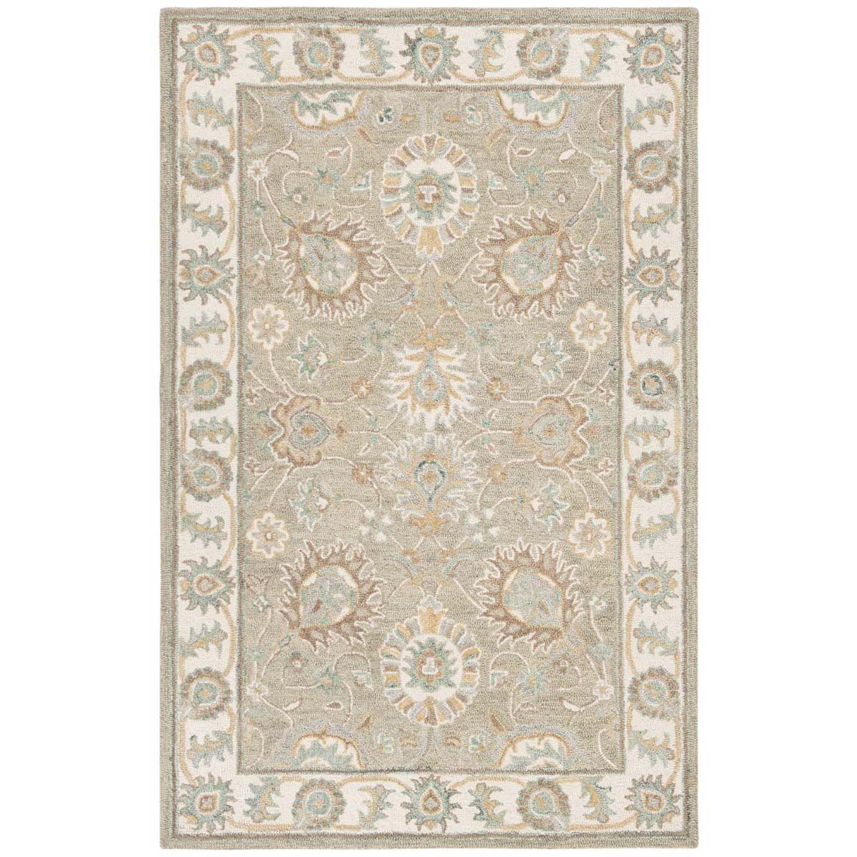 Safavieh Blossom 702 Rug, BLM702 - Sage / Ivory