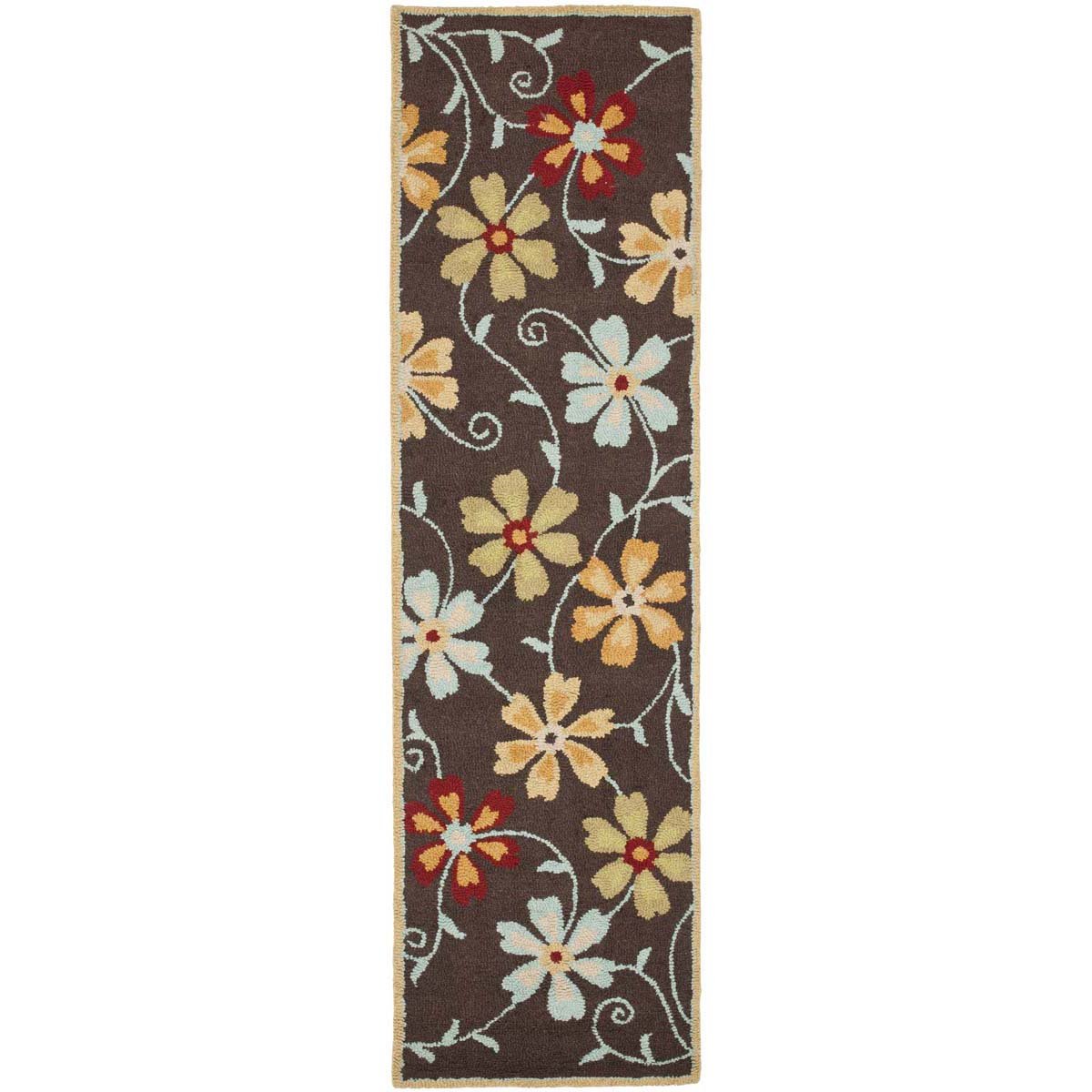 Safavieh Blossom 784 Rug, BLM784 - Brown / Multi