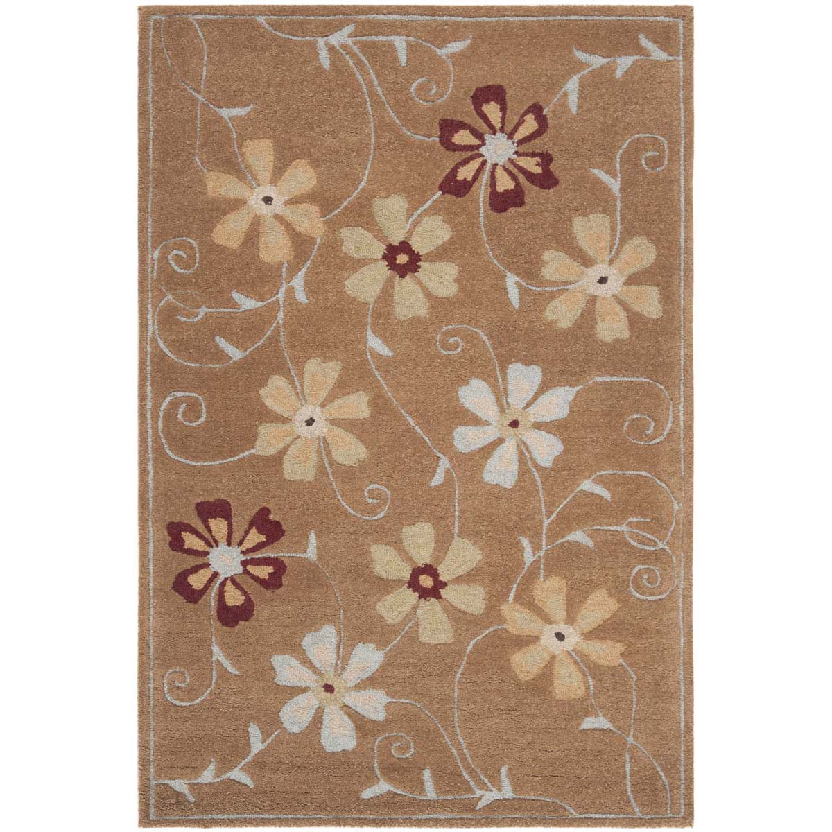 Safavieh Blossom 784 Rug, BLM784 - Camel / Multi