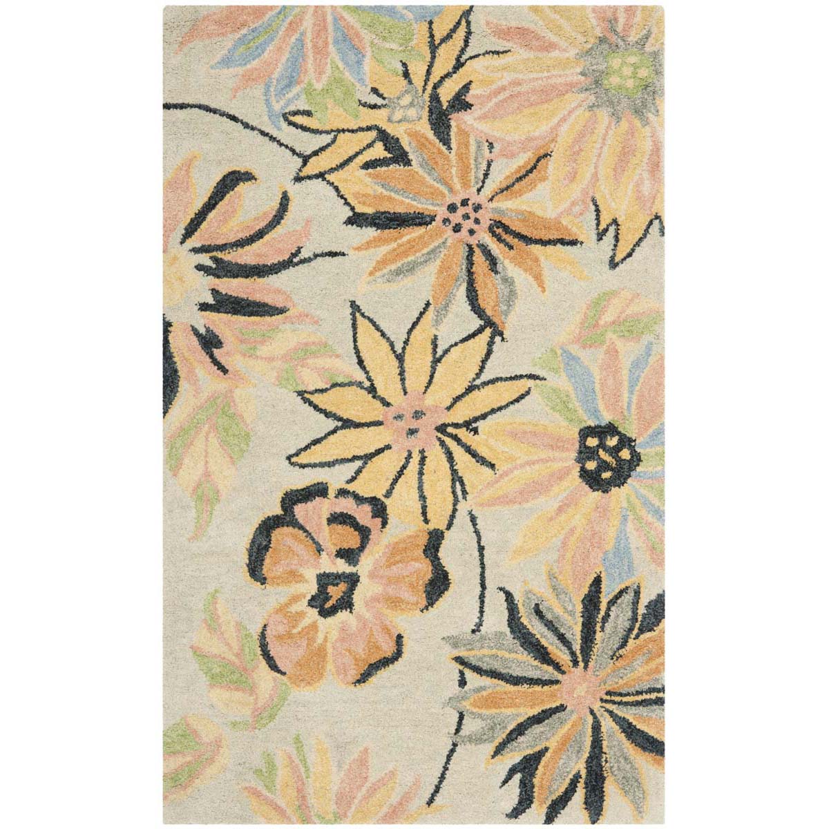 Safavieh Blossom 789 Rug, BLM789 - Light Blue / Multi