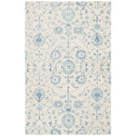 Safavieh Blossom 812 Rug, BLM812 - Silver / Blue