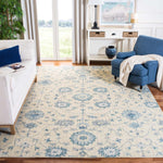 Safavieh Blossom 812 Rug, BLM812 - Silver / Blue