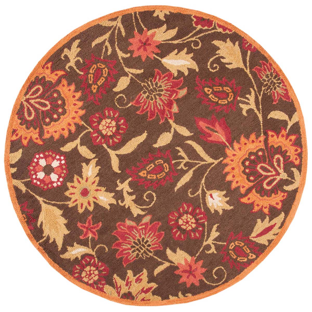 Safavieh Blossom 861 Rug, BLM861 - Brown / Multi