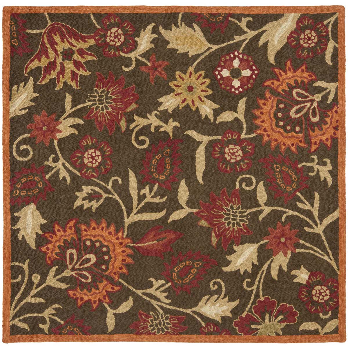 Safavieh Blossom 861 Rug, BLM861 - Brown / Multi