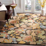 Safavieh Blossom 863 Rug, BLM863 - Black / Multi