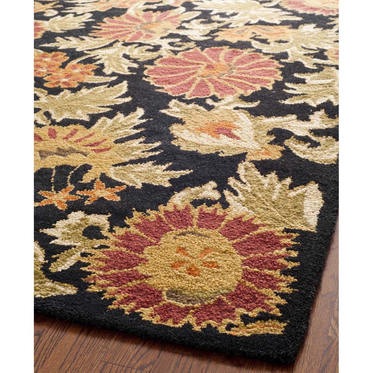 Safavieh Blossom 912 Rug, BLM912 - Black / Multi